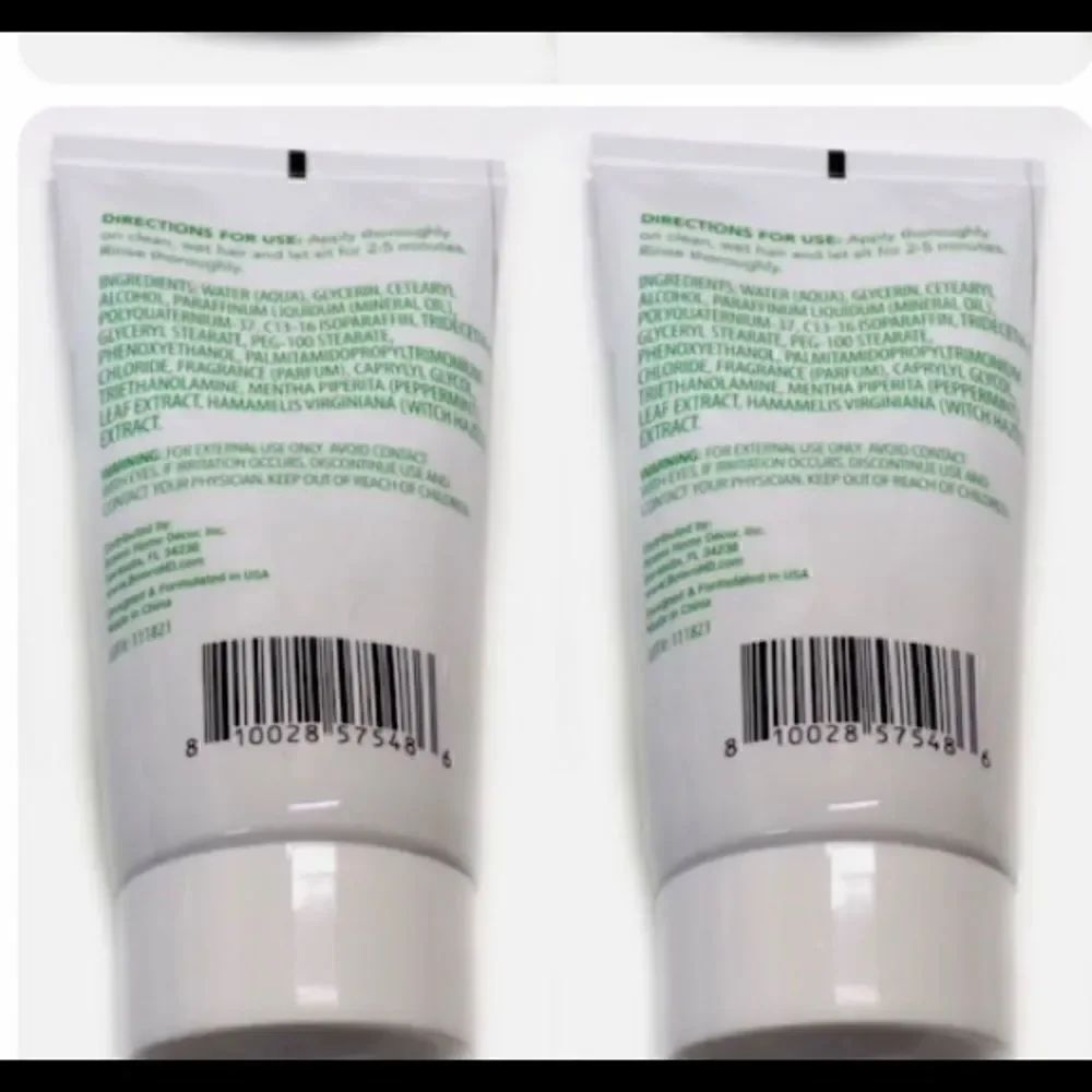 🛍Set Of 2 Pack Beverly Hills Super Detox Hair Masque fresh Mint + Witch 5 FLOZ